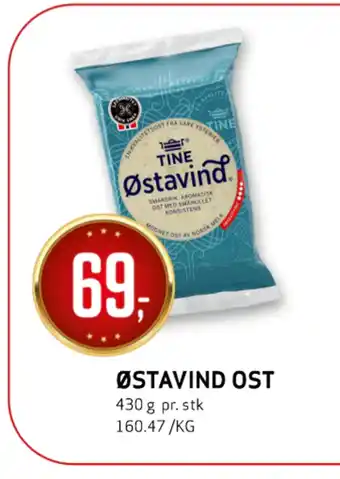 Bunnpris Østavind ost tilbud