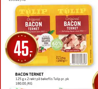 Bunnpris Bacon ternet tilbud