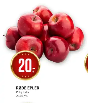Bunnpris Røde epler tilbud