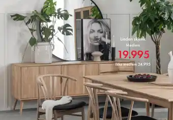 Fagmøbler Linden skjenk tilbud