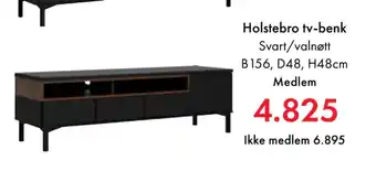 Holstebro tv-benk