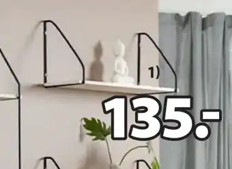 JYSK Hejlsminde vegghylle tilbud