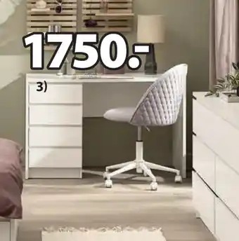 JYSK Limfjorden skrivebord tilbud