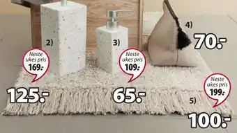 JYSK Brunn badematte tilbud
