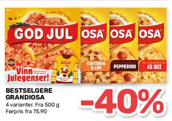 Matkroken BESTSELGERE GRANDIOSA tilbud