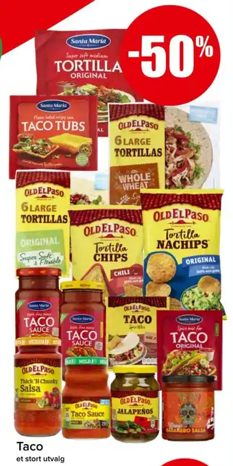 Spar Taco tilbud