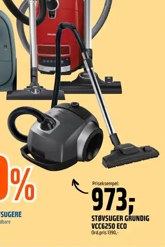 Coop Obs Støvsuger grundig vcc6250 eco tilbud