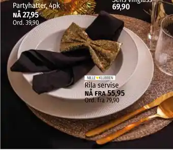 Nille Rila servise tilbud