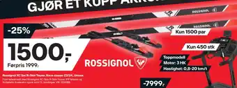 XXL Sport Rossignol xc set r-skin tourer, race classic 23/24, unisex tilbud