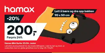 XXL Sport Hamax mini surfer 23/24, junior tilbud