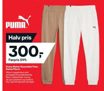 XXL Sport Puma better essentials pant, dame/herre tilbud