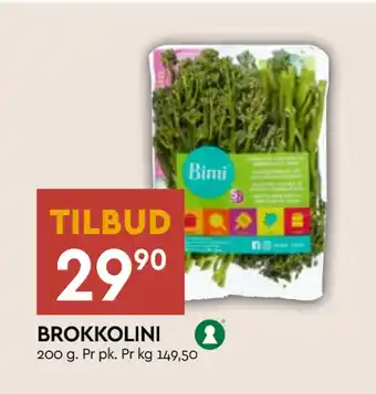 Coop Mega Brokkolini tilbud