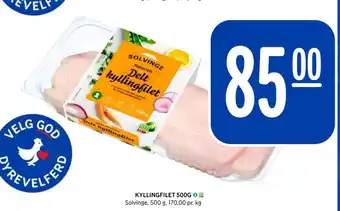 Rema 1000 Kyllingfilet 500g tilbud