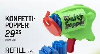 Thansen Konfetti- popper tilbud