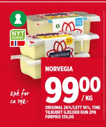 Meny Norvegia tilbud