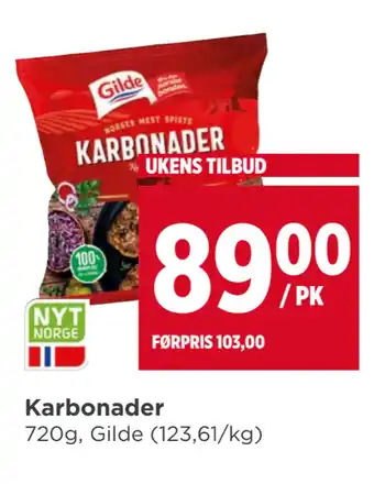 Meny Karbonader tilbud