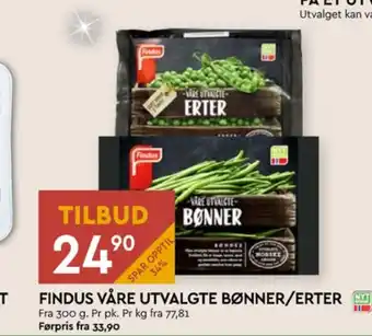 Coop Mega Findus erter tilbud