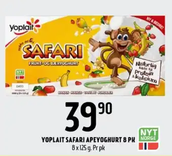 Coop Prix Safari yoghurt tilbud