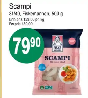 Joker Fiskemannen reker tilbud