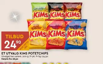 Coop Mega Kims chips tilbud