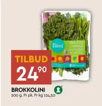 Coop Mega Bimi brokkolini tilbud
