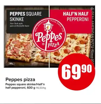 Eurospar Peppes pizza pizza tilbud