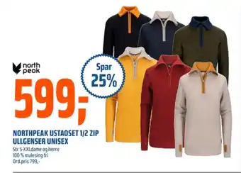 Coop Obs Northpeak jakke tilbud