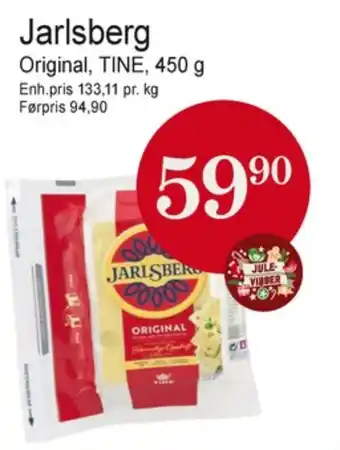 Joker Jarlsberg skæreost tilbud