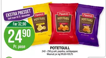 Kiwi Maarud chips tilbud