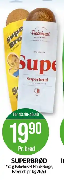 Kiwi Bakehuset brød tilbud