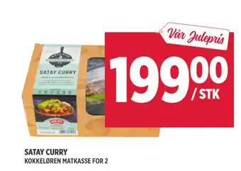 Jacobs Satay curry tilbud