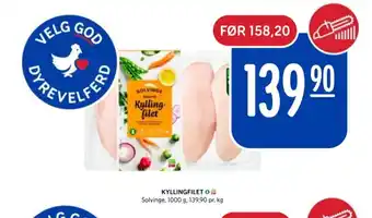 Rema 1000 Solvinge kyllingfilet tilbud