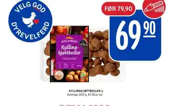Rema 1000 Solvinge kjøttboller tilbud