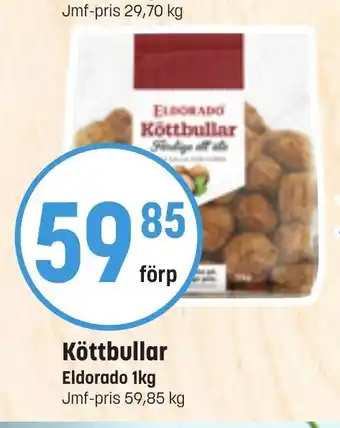 Eurocash Köttbullar Eldorado 1kg tilbud