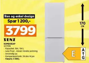 POWER KOMBISKAP SC170N tilbud