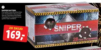 jem & fix SNIPER BATTERI tilbud