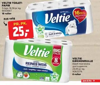 VELTIE TOILET- PAPIR