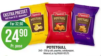 Kiwi POTETGULL tilbud