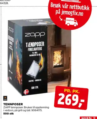 jem & fix Tennposer tilbud
