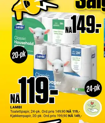Europris Lambi tilbud