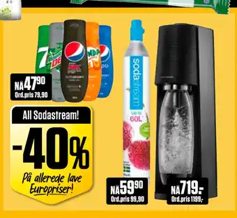 Europris All sodastream tilbud