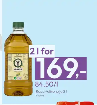 Gigaboks Raps-/olivenolje 2 l tilbud