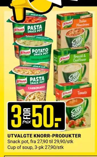 Europris Utvalgte knorr-produkter tilbud