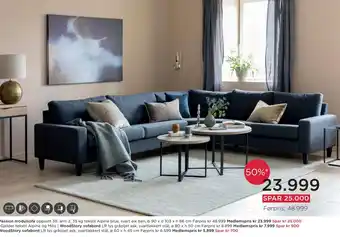 Møbelringen Passion modulsofa tilbud