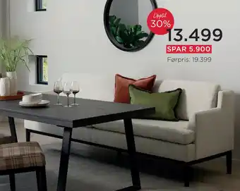 Møbelringen Olivia spisesofa tilbud