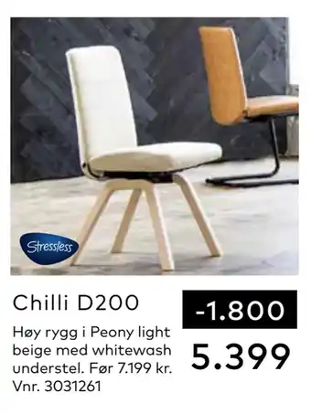 Skeidar Chilli d200 tilbud