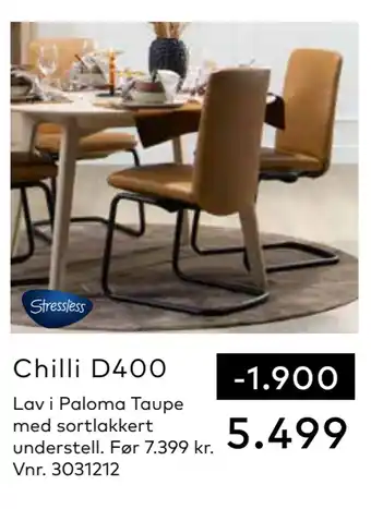 Skeidar Chilli d400 tilbud