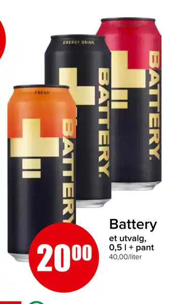 Spar Battery tilbud
