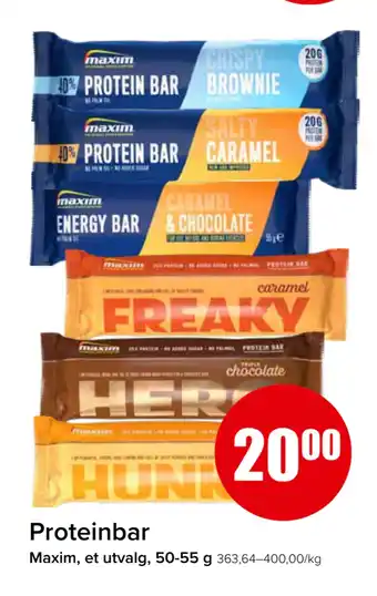 Spar Proteinbar tilbud