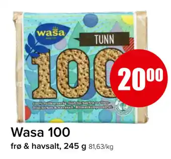 Spar Wasa 100 tilbud